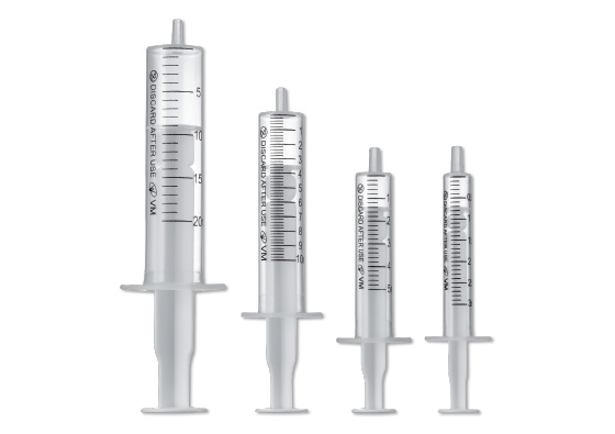 2-piece syringes